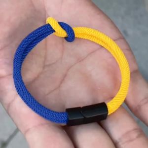 5 Styles Men Rope Bracelet True Love Knot Charm Braslet A Grade 4mm Milan String Braclet Hiphop Street Leisure Hand Accessories