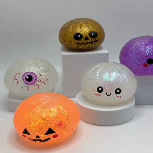 4 Styles Halloween Relief Toy for Kids Girls Boys Squeeze Toy Stress Reliever Great for Kid Part