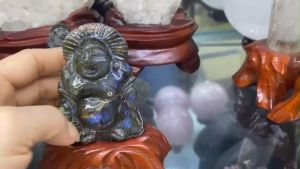 Đá xà cừ Labradorite Thiên Nhiên Trang Trí Vật Phẩm - Đá Phong Thủy Tự Nhiên