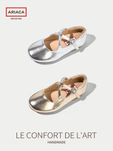 Ariaca GIRLS Shoes Childrens Princess Leather Shoes Gold Ballet Shoes Dress Performance Shoes Little Girl Soft Bottom Jazz Shoes For Girls Zapatos Bailarinas - Lazada