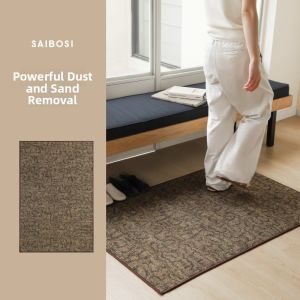 SAIBOSI | Simplicity and Antique Style Entrance Mat Slip-Resistant and Durable