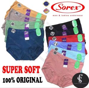CELANA DALAM WANITA KATUN 1 LUSIN CELANA DALAM SOREX 1238 UKURAN M-L-XL-XXL