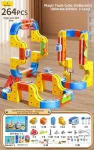 BEI JESS | Magnetic Electric Train Track Assembly Toy