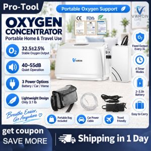 ⭐Local Warehouse+COD⭐ Portable 3L Oxygen Concentrator Machine Home & Travel Oxygen Generator Built-in Nebulizer Function Household Portable Oxygen Machine Air Purifier for Elderly