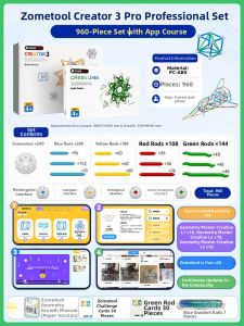 QIAOPIGU | Educational Construction Blocks for Spatial Geometry Development and Mind Training