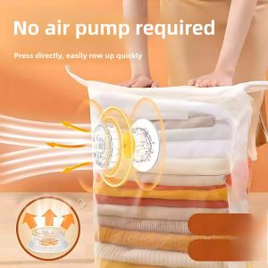 Large Capacity Vacuum Compression Bag for Quilts Clothes Storage Bag Sealable Three-Dimensional Home Organizing Tool
