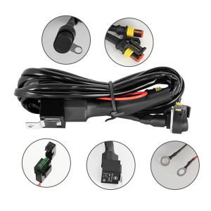 Motorcycles Accessorries LED Fog Light Wiring Harness Relay Wire For BMW R1200 GS /ADV F800GS Motorcycle Auxiliary Lamp