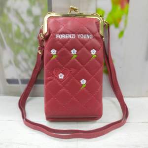 TAS DAN DOMPET SELEMPANG HP HANDPHONE WANITA RESLETING 1 BEHEL