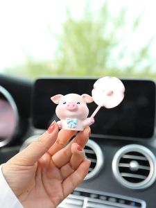 Cute Car Fragrance Perfume Car Vent Perfume Air Outlet Aromatherapy Creative Cute Cartoon Decorations 网红车载香氛