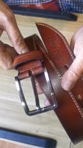 Gold Parko Buckle And Leather Color Brown