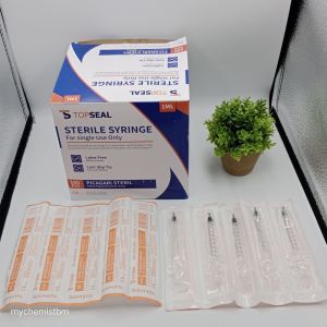 TOPSEAL STERILE SYRINGE  1ML 10pcs