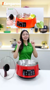 [BH 1 năm] Lẩu điện thang máy 5L Kangaroo KGEH5D1 - công suất 1800W