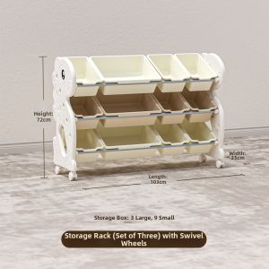 MLZH | Creative Organizing Toy Storage Rack Mobile