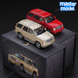 Maidi 1/64 Cadillac Escalade 2005 Gold Red Alloy Car Model Boys Display Piece Authentic Collectible Finished Product