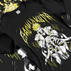 Gachiakuta Anime Manga Graphic T-shirt Oversized Y2k Women Men T-shirt Casual Cotton High Street Harajuku Female Male Clothing