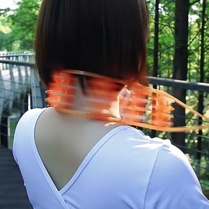 Dây Kéo Con Lăn Massage Cơ Bắp Cổ LưngVai Eo Chân Cột Sống