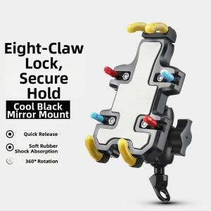 TOOKTRO | Shockproof Navigation Bike Mount for Road Mountain Bikes E-Bike