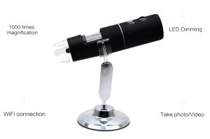 Microscope Mikroskop USB Digital Zoom Magnifier Monokuler Kamera Pembesar Elektronik Endoscope 1000x Dan 1600X