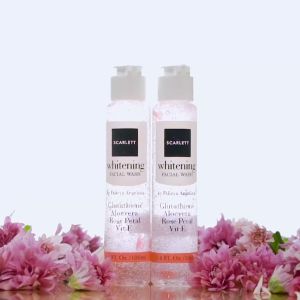 Scarlett Whitening Serum &  Cream || Acne Serum ||  Day & Night  Brightly Cream || Day & Night  Acne Cream || Brightening Serum & Cream || Melembabkan & Mencerahkan di Kulit Wajah