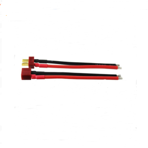 Deans Ultra Pigtail Cable T Plug Connector Male & Female With 10cm 14 AWG Soft Silicone Wire for RC Hobby Quadcopter Lipo Batter