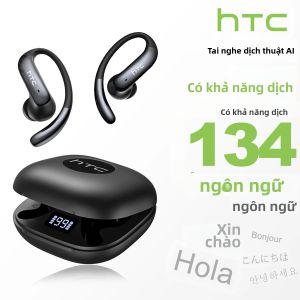 Tai Nghe Không Dây Thể Thao HTC NE63 Bluetooth V6.0 Thiết Kế Móc Tai Trong Tai Tai Nghe Không Dây Siêu Nhẹ Có Micrô