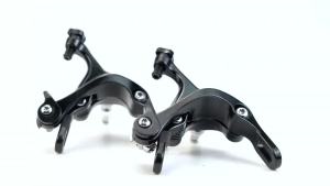 ZRACE | ZRACE BR-001 Dual Pivot Caliper Brake CNC Aluminum Short Arm Brake for Road/Folding Bike Front+Rear Kit