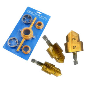 PPR ท่อพีวีซีขนาด Mata Bor ขั้นสำหรับท่อเกลียวพลาสติกอุปกรณ์ทำมือท่อน้ำชุดประแจมือท่อน้ำคว้าน Mata Bor ท่อ