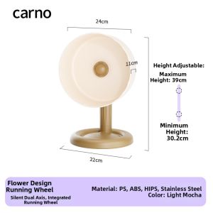 CARNO | Silent Running Wheel for Pets Large