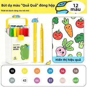 Touch Mark | Bút Chì Màu Nghệ Thuật Cho Trẻ Em Đầu Mềm Không Phai Có Thể Tẩy Xóa