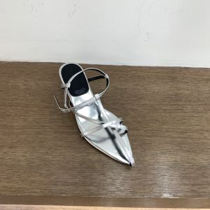 French Pointed Toe Peep Toe Wedge Roman Sandal Fairy Style Ankle Strap