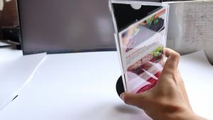 ป้ายตั้งโต๊ะ ป้ายอะคริลิคตั้งโต๊ะ 3ด้าน ป้ายเมนู สามารถหมุนได้ 360° ที่ใส่เมนู ใช้สำหรับวางเมนูและโฆษณาส่งเสริมการขายฯลฯ