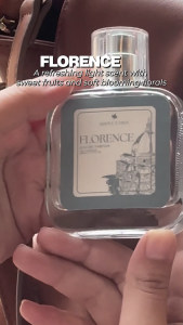 Maple & Finn Florence Perfume 50ML – Oil-Based Long-Lasting Fruity Floral Scent for Daily Elegance – For Men and Women