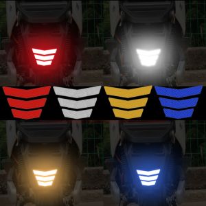 3 cái/bộ phản xạ nhãn dán ô tô Băng cảnh báo an toàn mũi tên Đề-can phong cách chống va chạm cảnh báo phản chiếu dải cho thân xe turnk xe máy