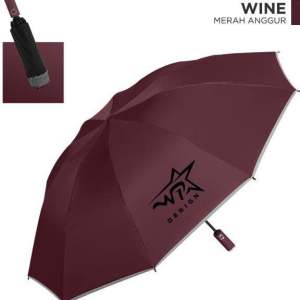 DEsIGN Payung Lipat Otomatis 12 Tulang Premium Anti UV & Waterproof