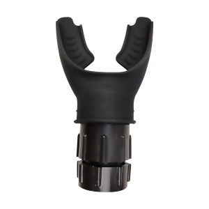 Portable Fitness Trainer Silicone Snorkel Breath Trainer Diving Mouthpiece Respirator Breathable Lightweight Compact Design