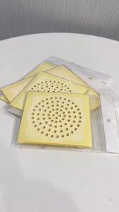 สติ๊กเกอร์ดักเส้นผม ในห้องน้ำ แบบใช้แล้วทิ้ง แพ็ค 10 ชิ้น