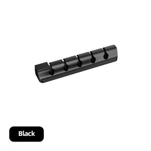 Cable Holder Clips Cable Management Organizer Clips Silicone Adhesive for Desk USB Charging Cable Nightstand Mouse Power Cord 