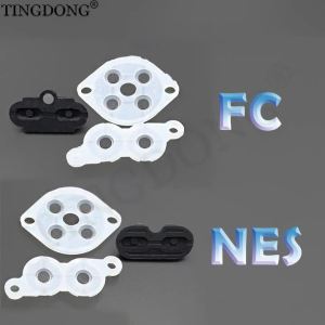 Miếng Đệm Nút Cao Su Dẫn Điện Cho FC NES Phụ Kiện Sửa Chữa Thay Thế Phụ Kiện Nút Silicon Tái Sử Dụng Cho Tay Cầm NES Classic SFC Classic