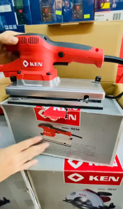 KEN 9235 MÁY CHÀ NHÁM RUNG ĐẾ CHỮ NHẬT CÔNG SUẤT LỚN 550W KEN CHÍNH HÃNG (MÁY RUNG TỪ)