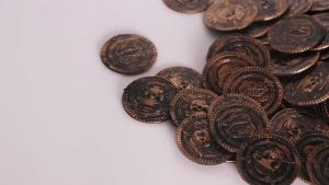 20/50/100pcs Retro Pirate Coin Party Supplies Gift Kids Favor Birthday Toys Halloween Decor Fake Treasure Plastic Game Coin