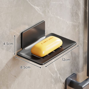 evesigar | Wall-Mounted Suction Soap Tray