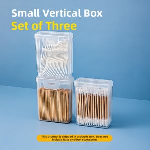 MRUN | Portable Storage Box For Toothpicks and Floss Picks