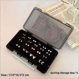 Portable Large Capacity Earring Storage Box