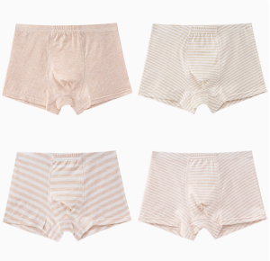 MiiOW | Quần lót trẻ em cotton nguyên chất kháng khuẩn 7A cho bé trai Quần đùi góc phẳng co giãn cao mùa hè Quần lót thoải mái