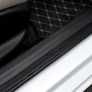 Bộ 4 Miếng Chắn Bùn Cửa Xe Bằng Cao Su Đen Cho Ô Tô & SUV - Chống Trầy Xước Chống Bụi Kiểu Dáng Bền Đẹp