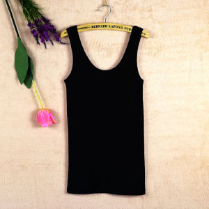 เสื้อกั๊กคอวีแขนกุดผ้าฝ้ายแท้ทรงสลิมฟิตสำหรับผู้หญิง ฤดูใบไม้ร่วง ใส่ได้หลากหลาย ไซส์ใหญ่ เสื้อชั้นใน เสื้อคลุมกันหนาว