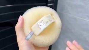 Loofah Sponge Mesh Bath Sponge Balls Exfoliating Body Wash Shower Bubble Cleaner Scrubber Skin Rubbing Bathroom