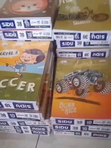 BUKU TULIS SIDU 38 LEMBAR / BUKU TULIS SEKOLAH ( 1 PACK ISI 10 BUKU ) TOKO QIRTOS