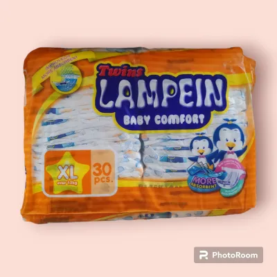 Twin LAMPEIN DIAPER Taped ( economy pack)