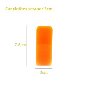 Car Film Tool Trapezoidal Scratch TPU Car Wrap Oxford Water Scraper Transparent Film Cowhide Scratch Board Automotive Care Tools